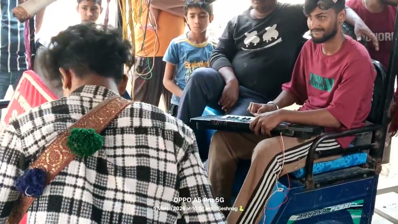 Baga danka play ⏯️ Somnath bhai Casio me Shantipur Holi2026