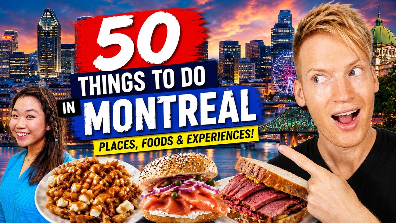 50 Things to do in MONTREAL | Ultimate Montreal Travel Guide