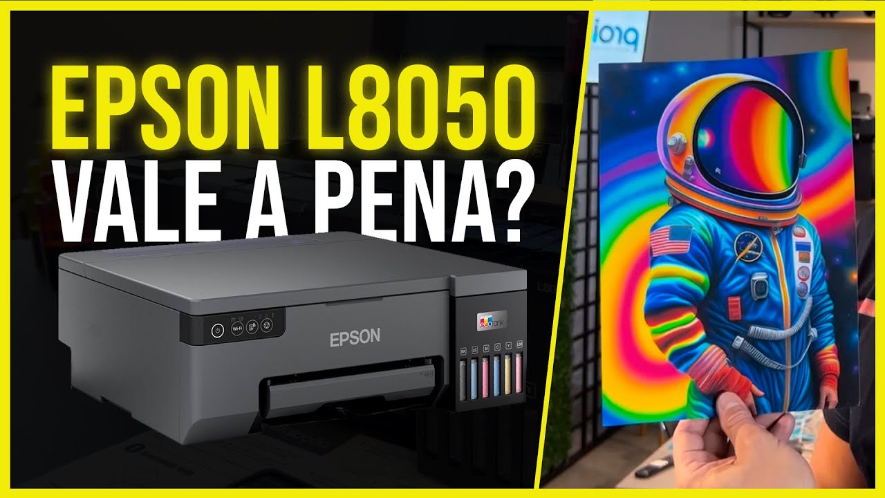 Epson Ecotank L8050 VALE A PENA?!
