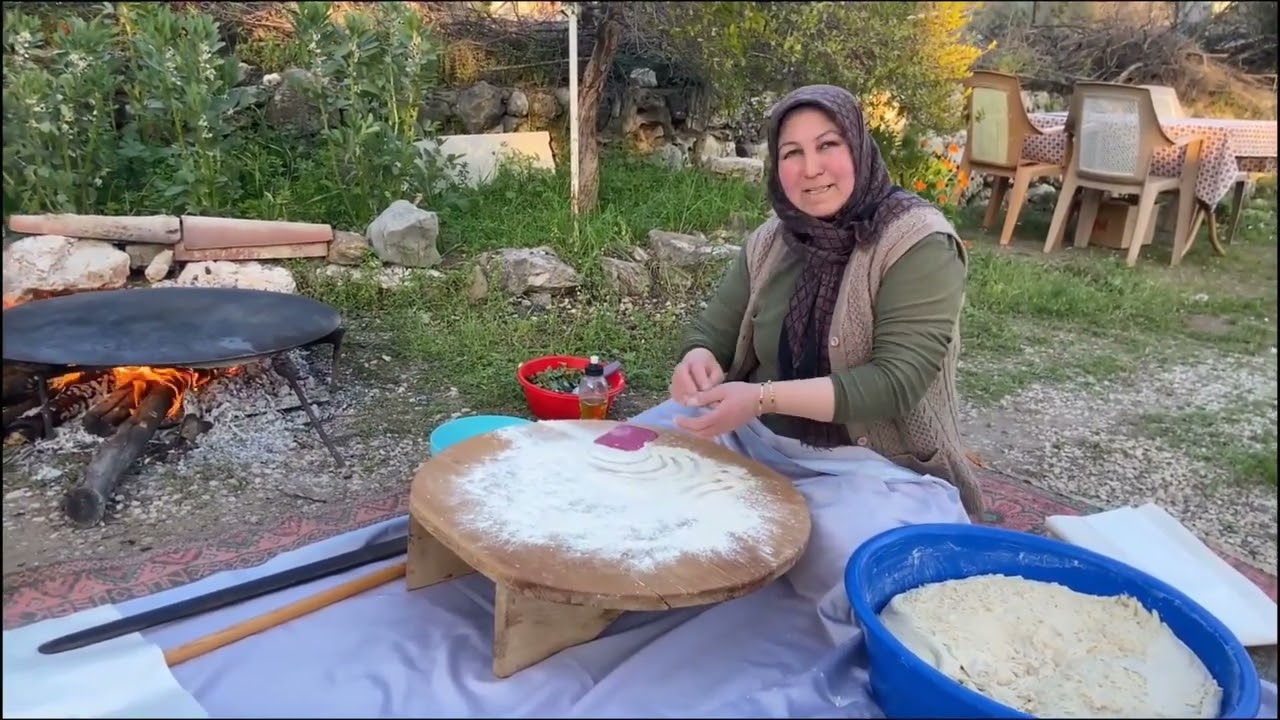 İFTARA YETİŞTİM ODUN ATEŞİNDE BAZLAMA💢 BÖREK YAPALIMMI 😊BODRUM PAPATYALARIM💐