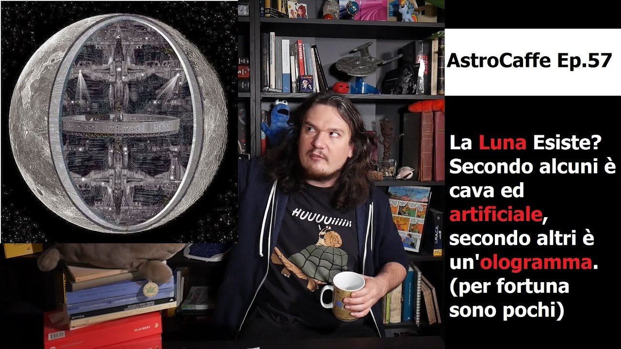 La Luna è Artificiale o un Ologramma? | AstroCaffe Ep.57