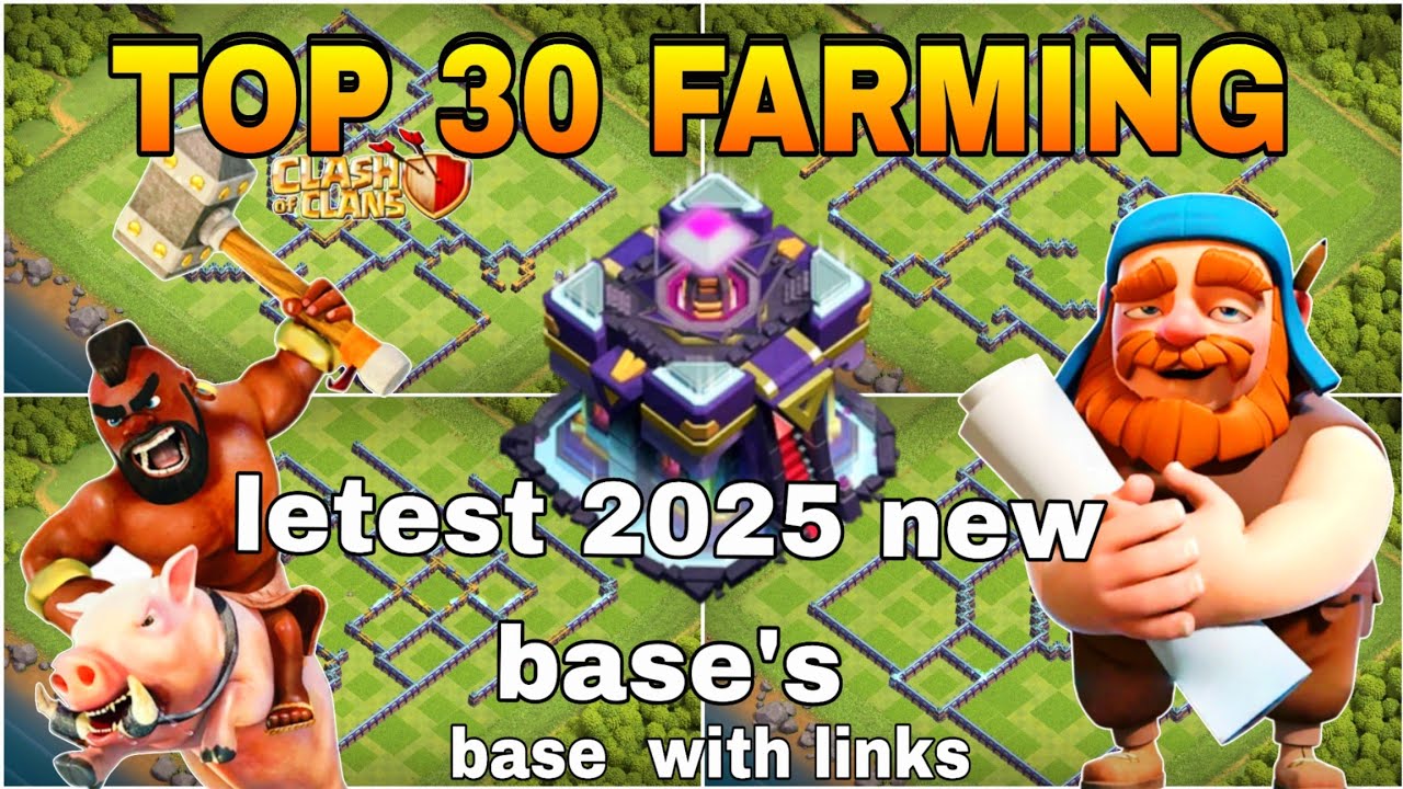 Th15 farming base 2025 | new th15 farming base link | town hall15 farming base | th15 base links 