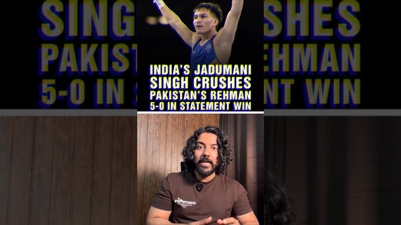 This Indian Boxer CRUSHED His Pakistani Opponent! #shorts