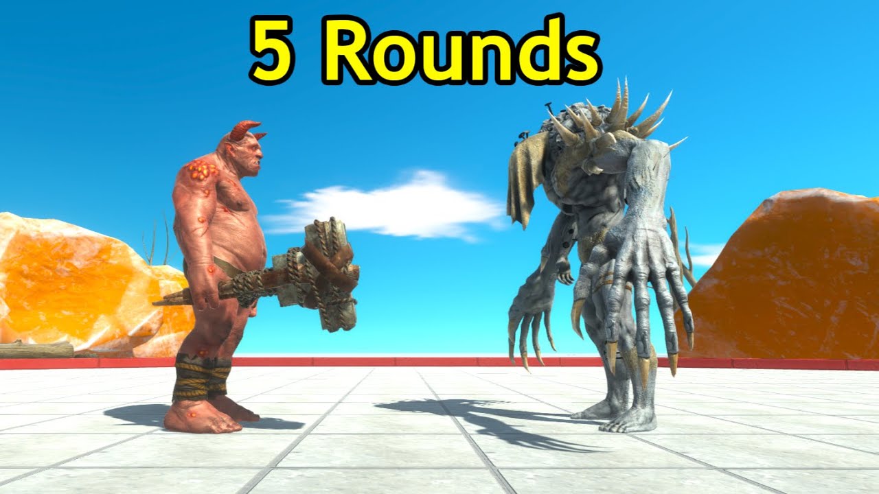 Ogre lord vs scourge 5 rounds no cut animal revolt battle simulator