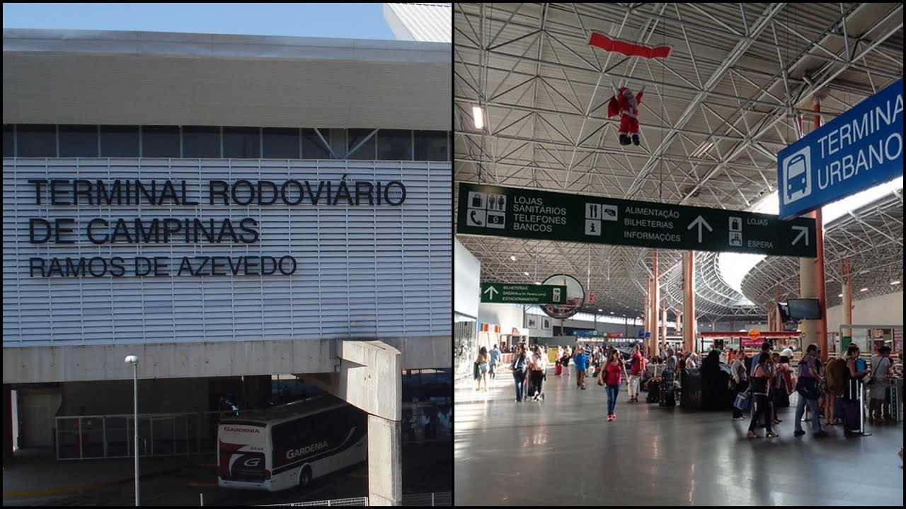 Como é a RODOVIÁRIA de CAMPINAS (SP) e Movimentação de ÔNIBUS