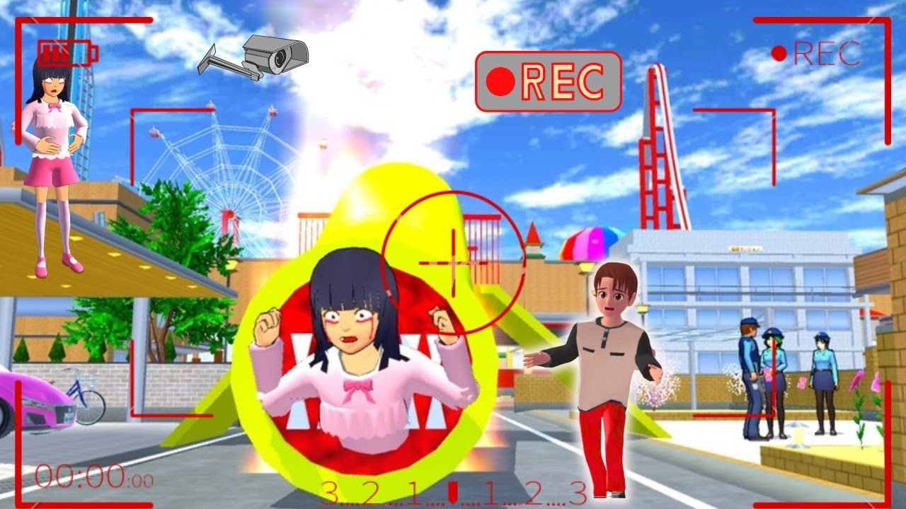 YUTA PANIK! MIO JADI MONSTER EXTRA SLIDE #sakuraschoolsimulator DRAMA 