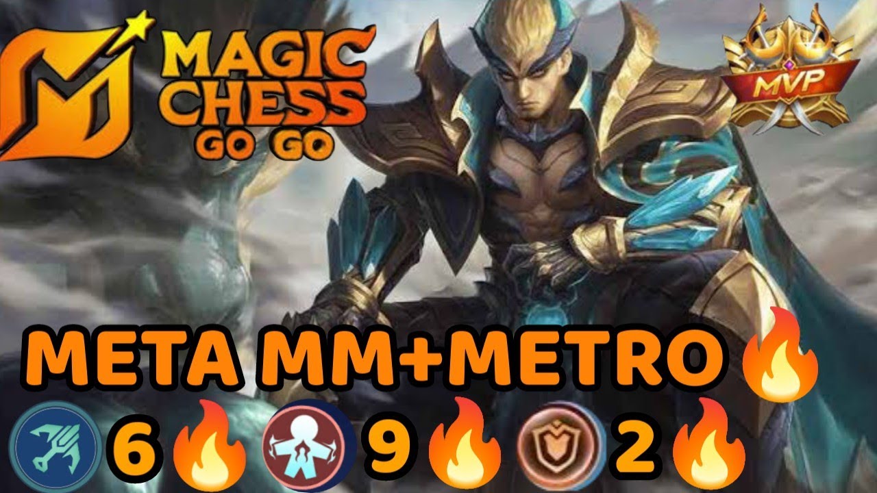 MAGIC CHESS🔥BUILD AUTO WIN METRO + MM  META 5.2🔥GAMING INDONESIA🔥BGNYAMASTER🔥 SEASON 4 MCGG