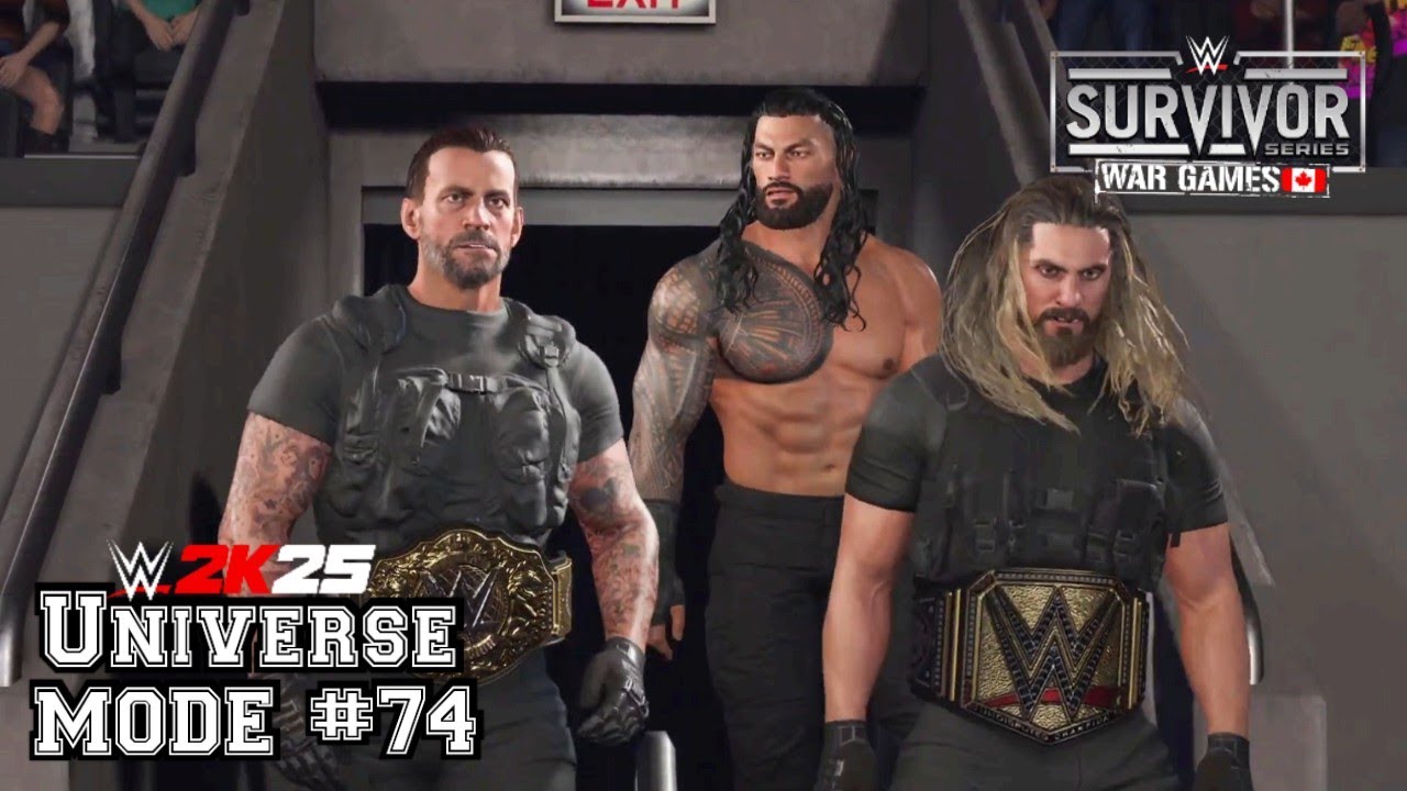 SURVIVOR SERIES WAR GAMES PLE (2/2)! - WWE 2K25 | Universe Mode [Deutsch] #74