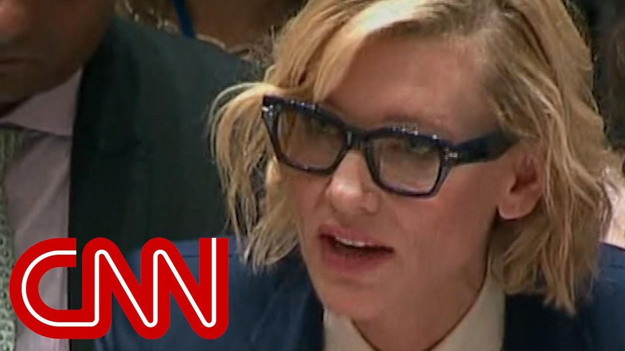 Cate Blanchett addresses Rohingya crisis at UN Security Council