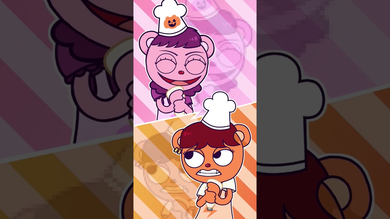 COOKING BY THE BOOK // Macchan & Mocchan // Season 2 #animation