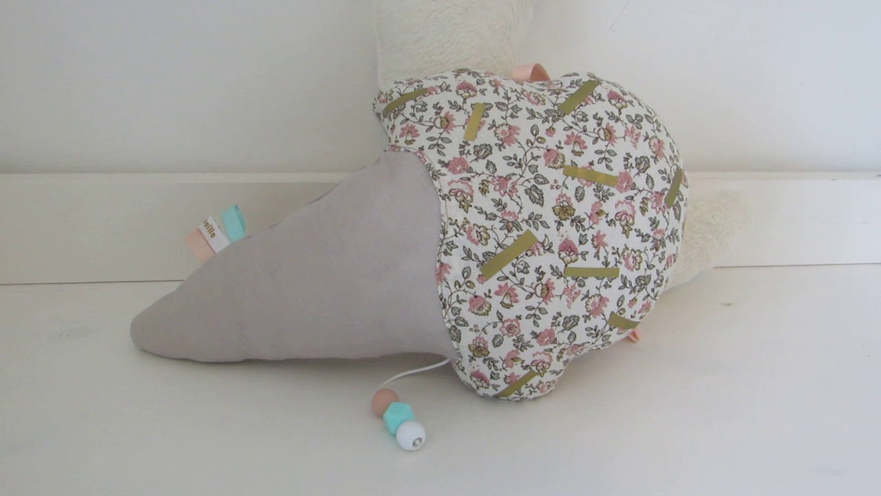 coussin glace musical romantique mini canaille