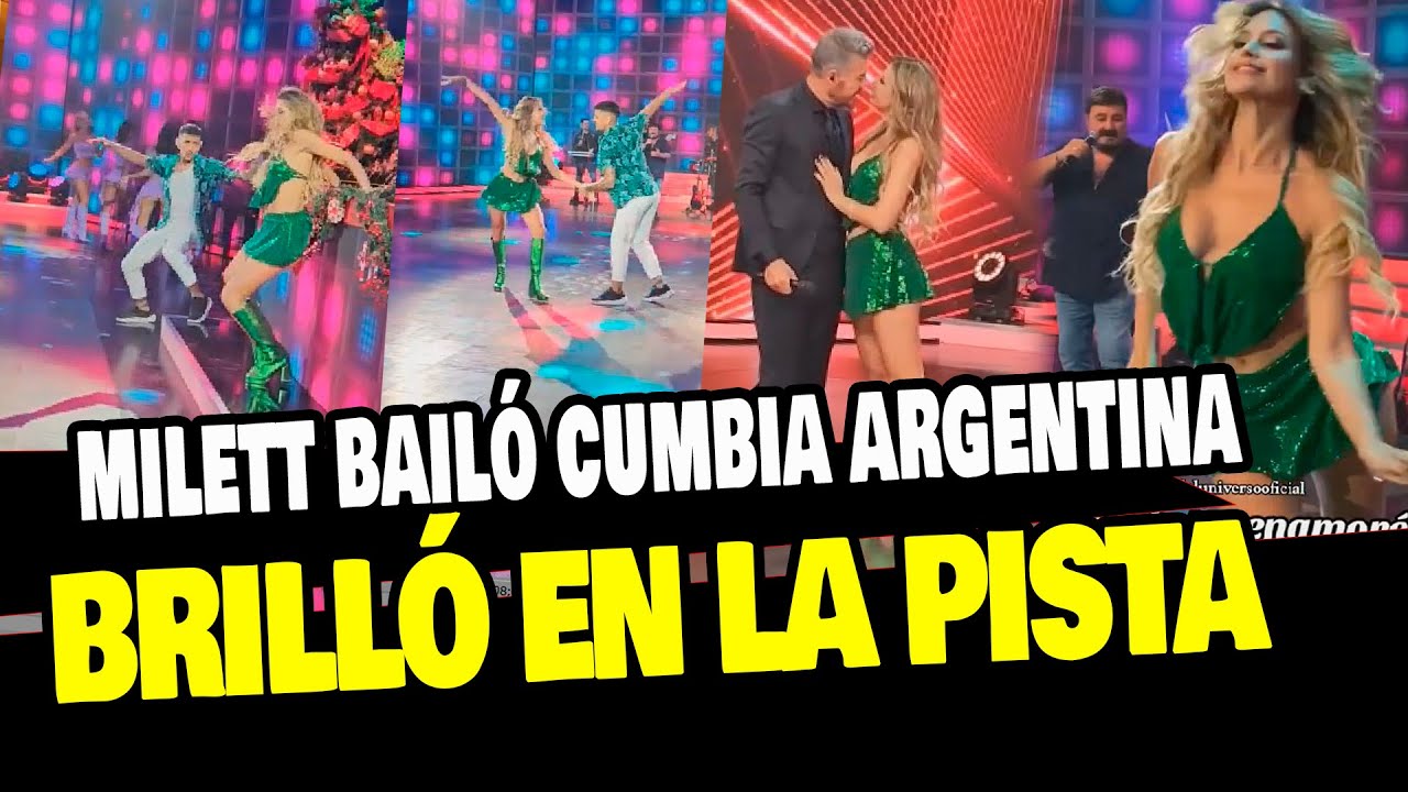 MILETT FIGUEROA BRILLÓ EN LA PISTA BAILANDO CUMBIA ARGENTINA Y ASÍ REACCIONÓ TINELLI