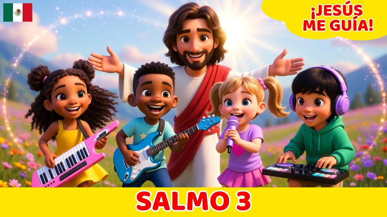 ¡Jesús Me Guía! | Salmo 3 | Canción Cristiana Infantill