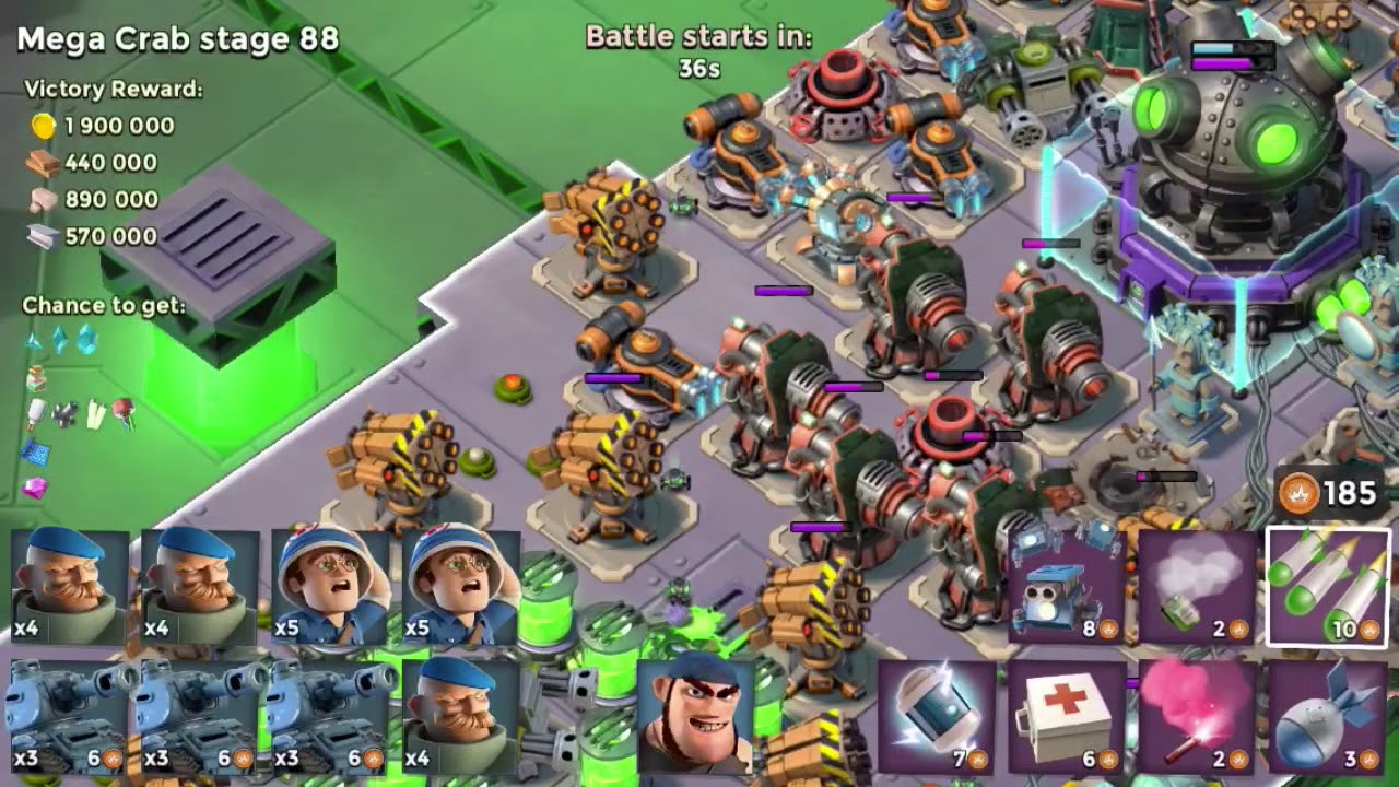 Mega Crab April 2018 - Stage 88