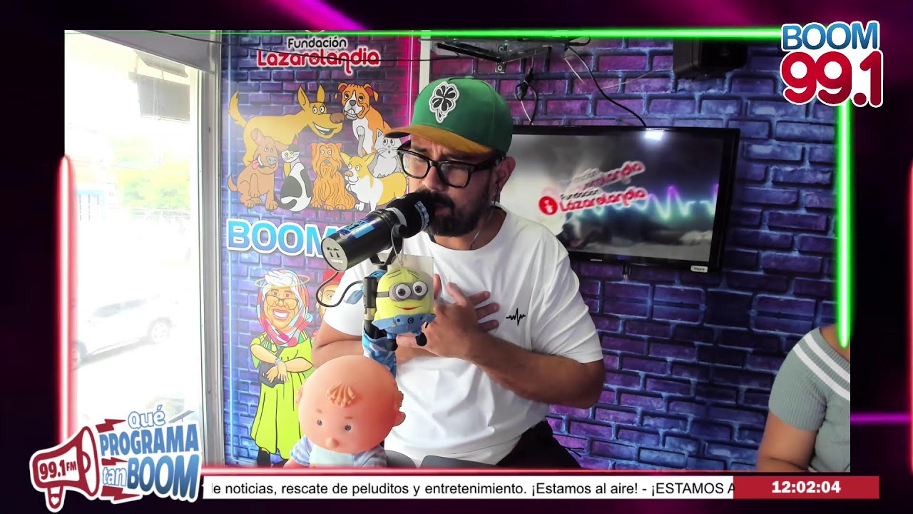 EN VIVO BOOM FM 🐾 QUE PROGRAMA TAN BOOM 🔵 16 MARZO ➡️ BOOM FM 99.1