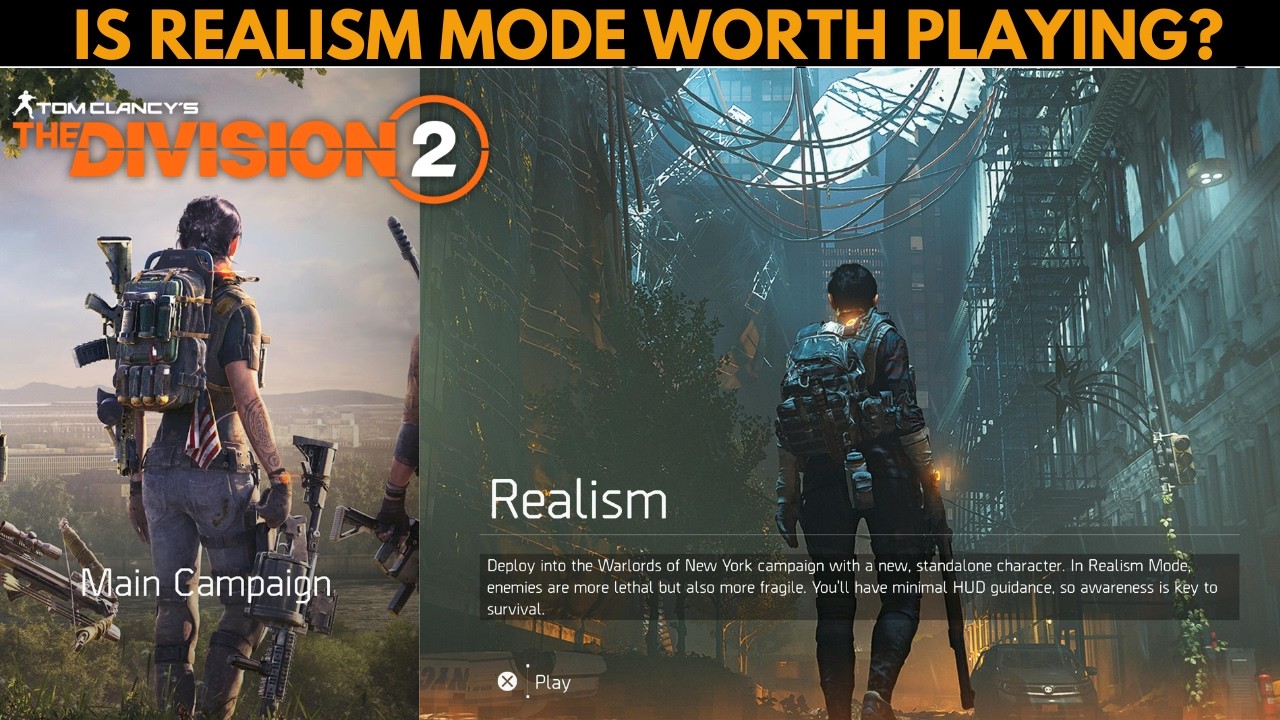 The Division 2 &mdash; Стоит ли играть в режим реализма? (Игровой процесс с комментариями в прямом эфире)