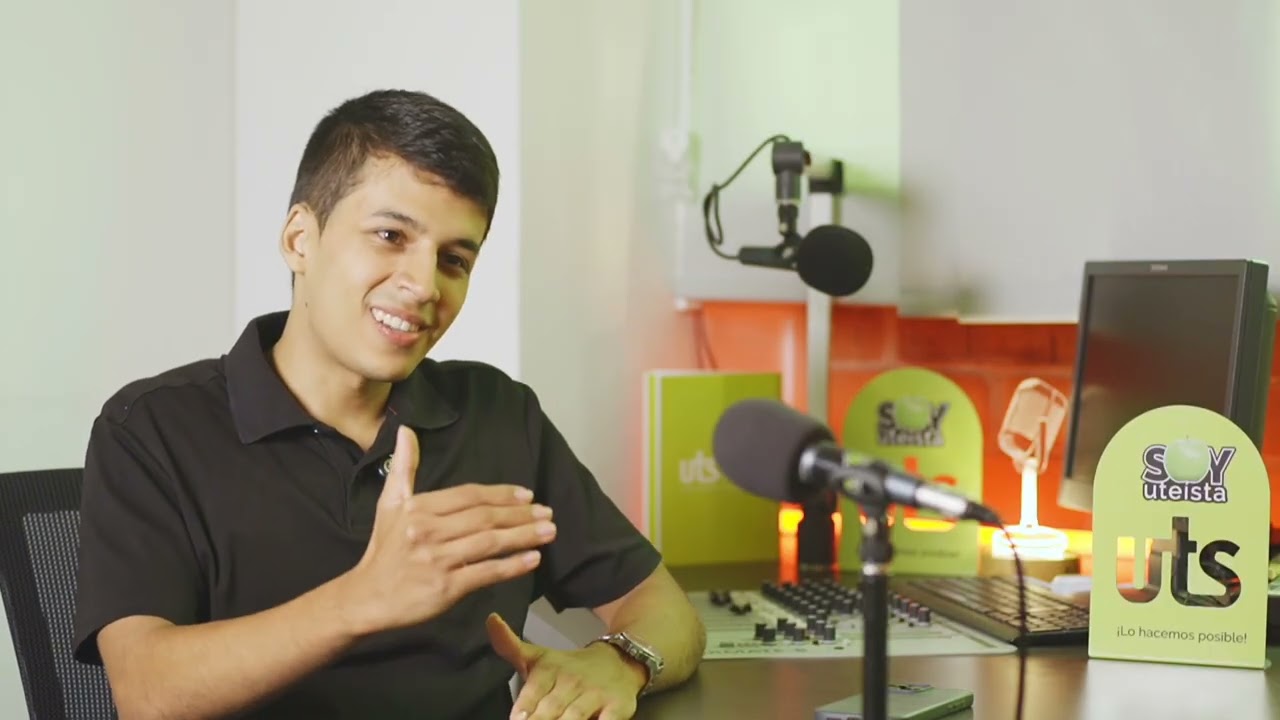 Brayan Ramírez, estudiante UTS que vio en la tecnología una herramienta para cambiar su entorno.