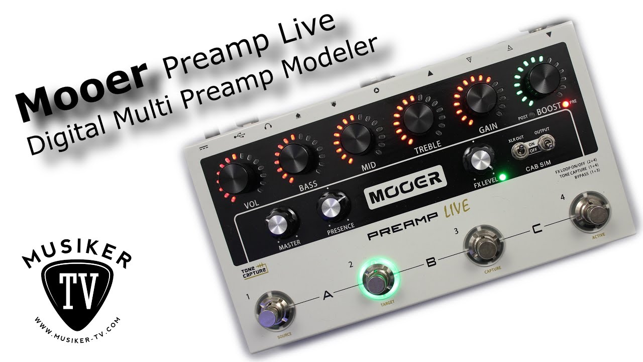 Mooer Preamp Live - Review