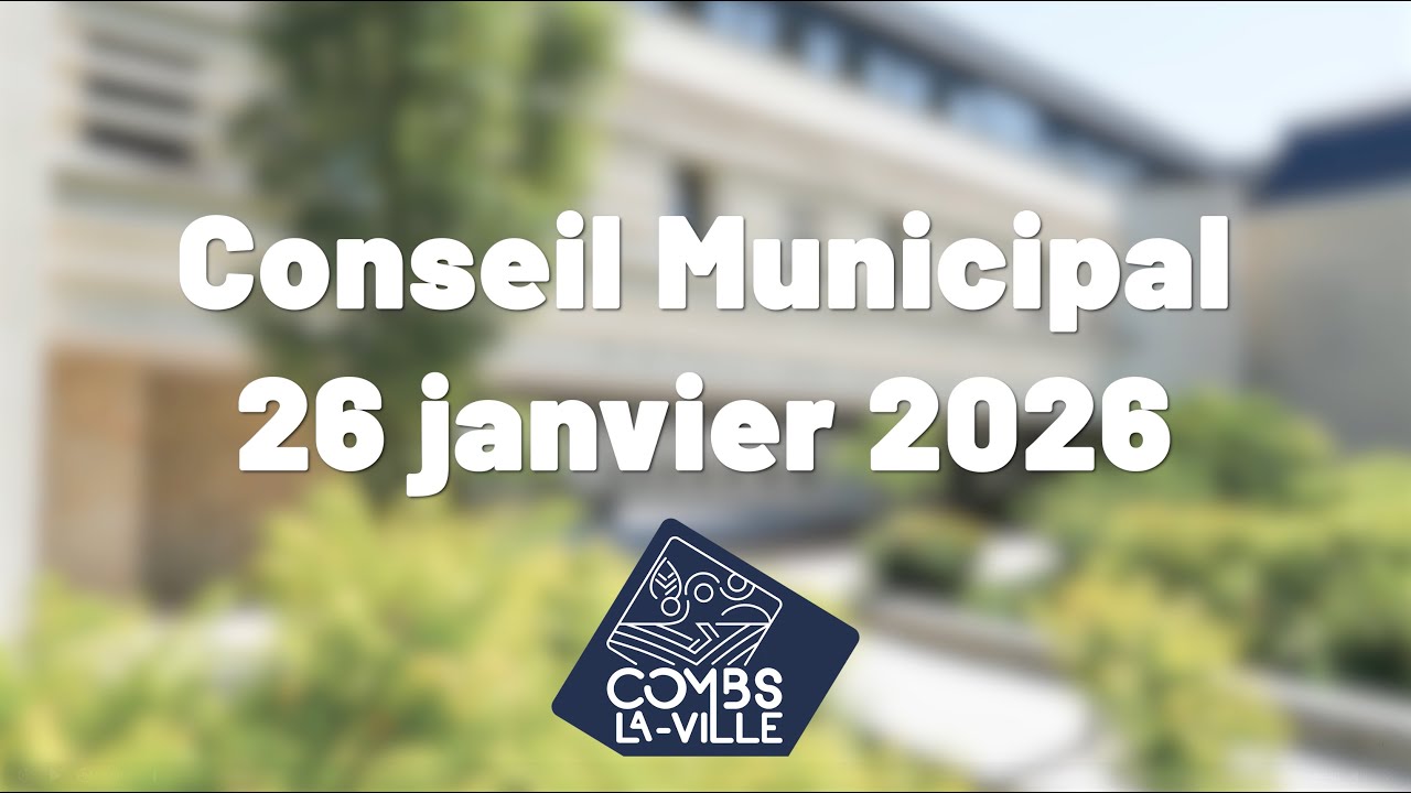 Conseil municipal du 26 janvier 2026