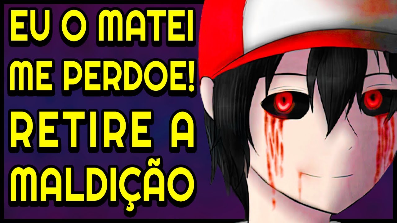 O dia que MATEI o protagonista Red! Por favor, retire a MALDIÇÃO! Creepypasta Pokémon GLITCHY RED!