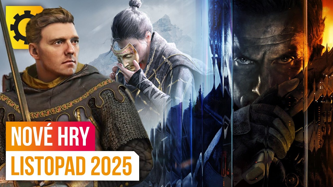 NOV&Eacute; HRY LISTOPAD 2025: CoD: Black Ops 7, Where Winds Meet, KCD2 Mysteria Ecclesiae a dal&scaron;&iacute; (TOP 13)