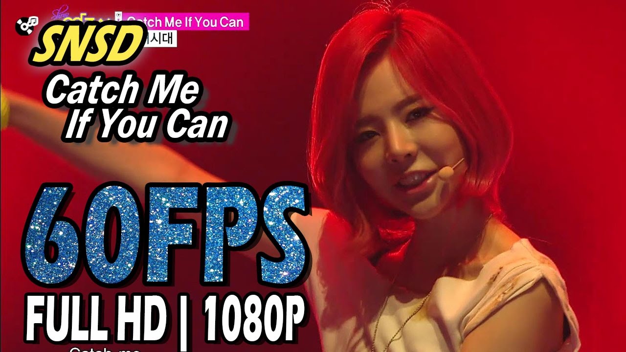 60FPS 1080P | Girls' Generation(SNSD, 소녀시대) - Catch Me If You Can, Show! music Core 20150711