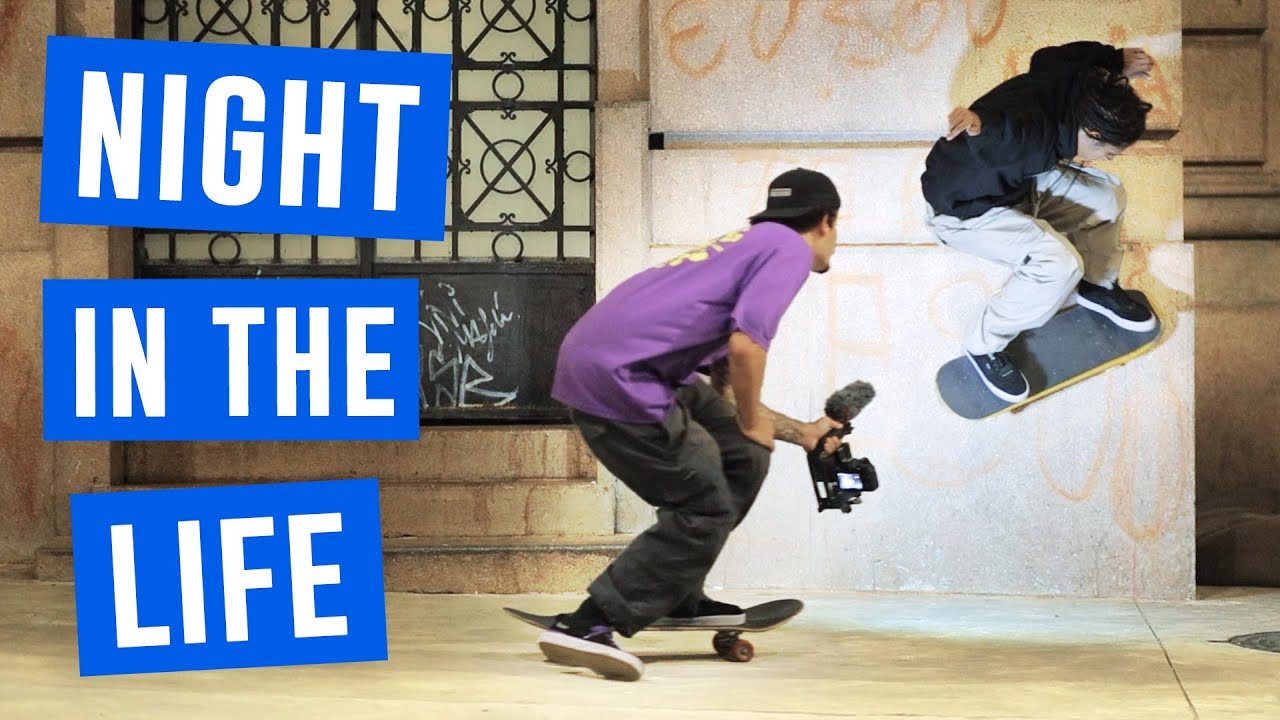 SKATE NA MADRUGADA NO CENTRO DE SP | Night In The Life 6