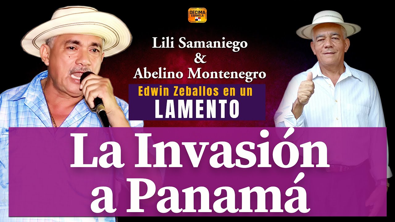 Abelino Montenegro vs Lili Samaniego N° 1624 ( LA INVASION A PANAMA)