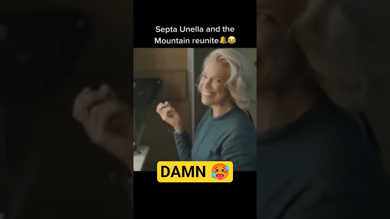 Ser Gregor Clegane and Septa Unella after a long day. #gameofthrones #themountain #got #funny #meme