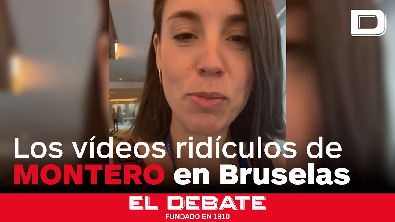 El ridículo video de Irene Montero en el Parlamento Europeo