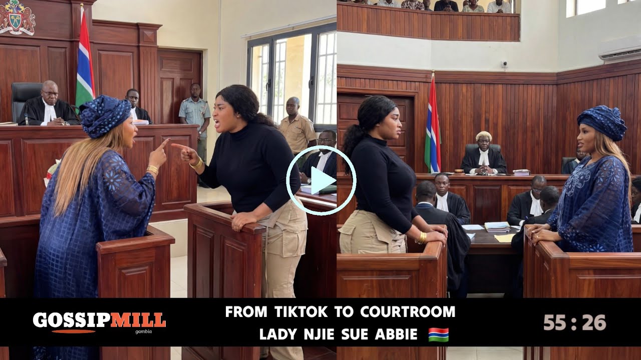 Court Battle - lady Njie Hits Abbie with a 5-Million-Dalasi Lawsuit