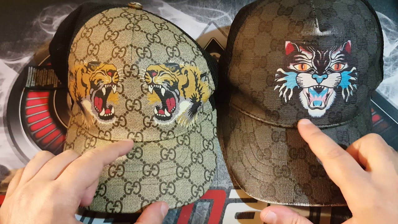 reconnaitre une vrai casquette GUCCI fillet grillage
