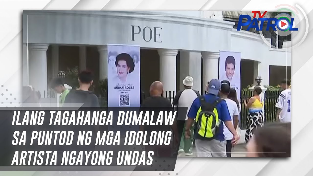 Ilang tagahanga dumalaw sa puntod ng mga idolong artista ngayong Undas | TV Patrol