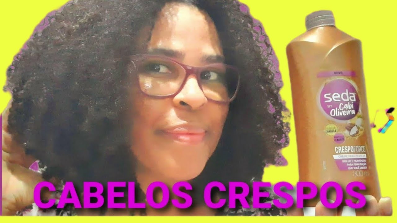 SEDA CRESPO FORCE , BY GABI OLIVEIRA #seda #SedaByGabi #crespas