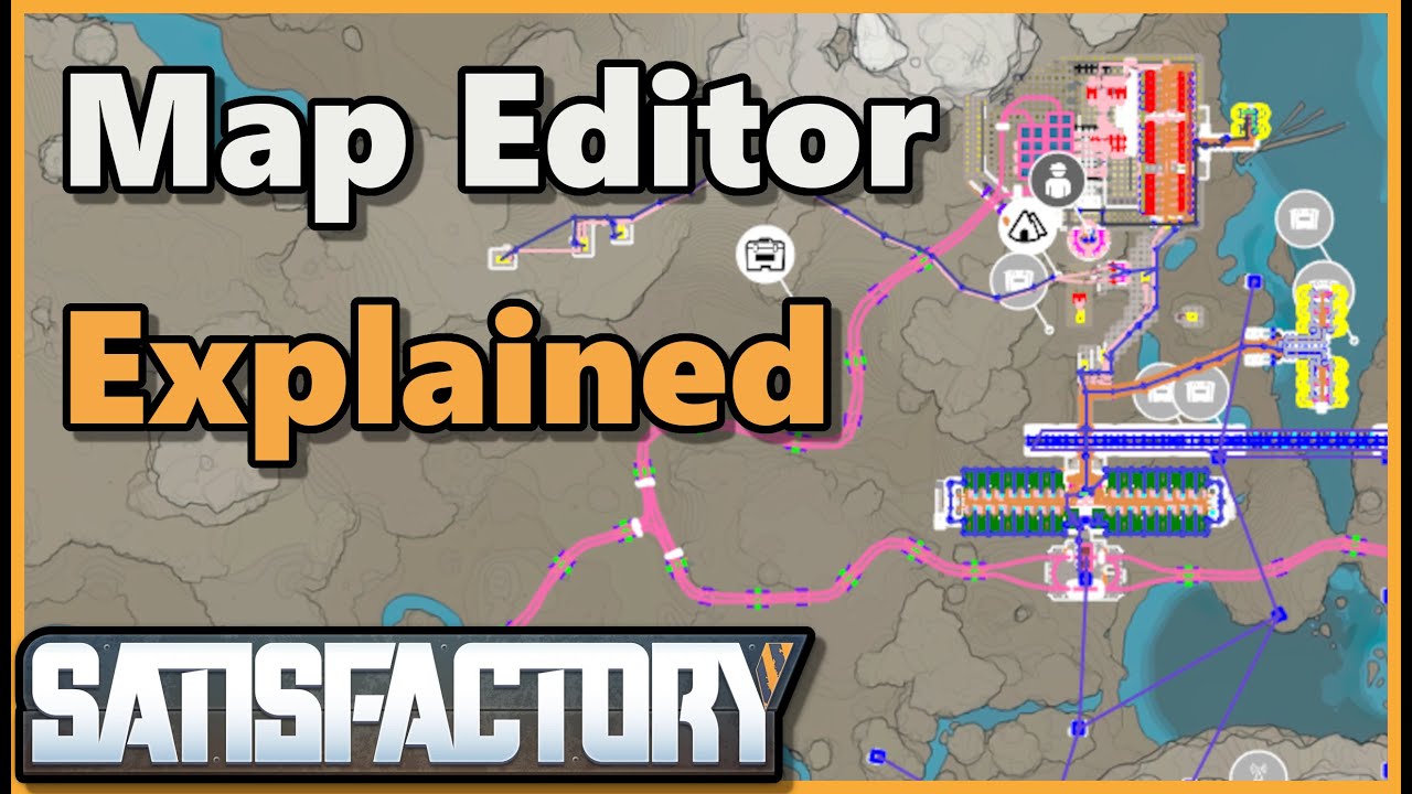How to Use Satisfactory's Most Powerful Tool: The SCIM. Map Editing, Megaprints, Mass Upgrade & More