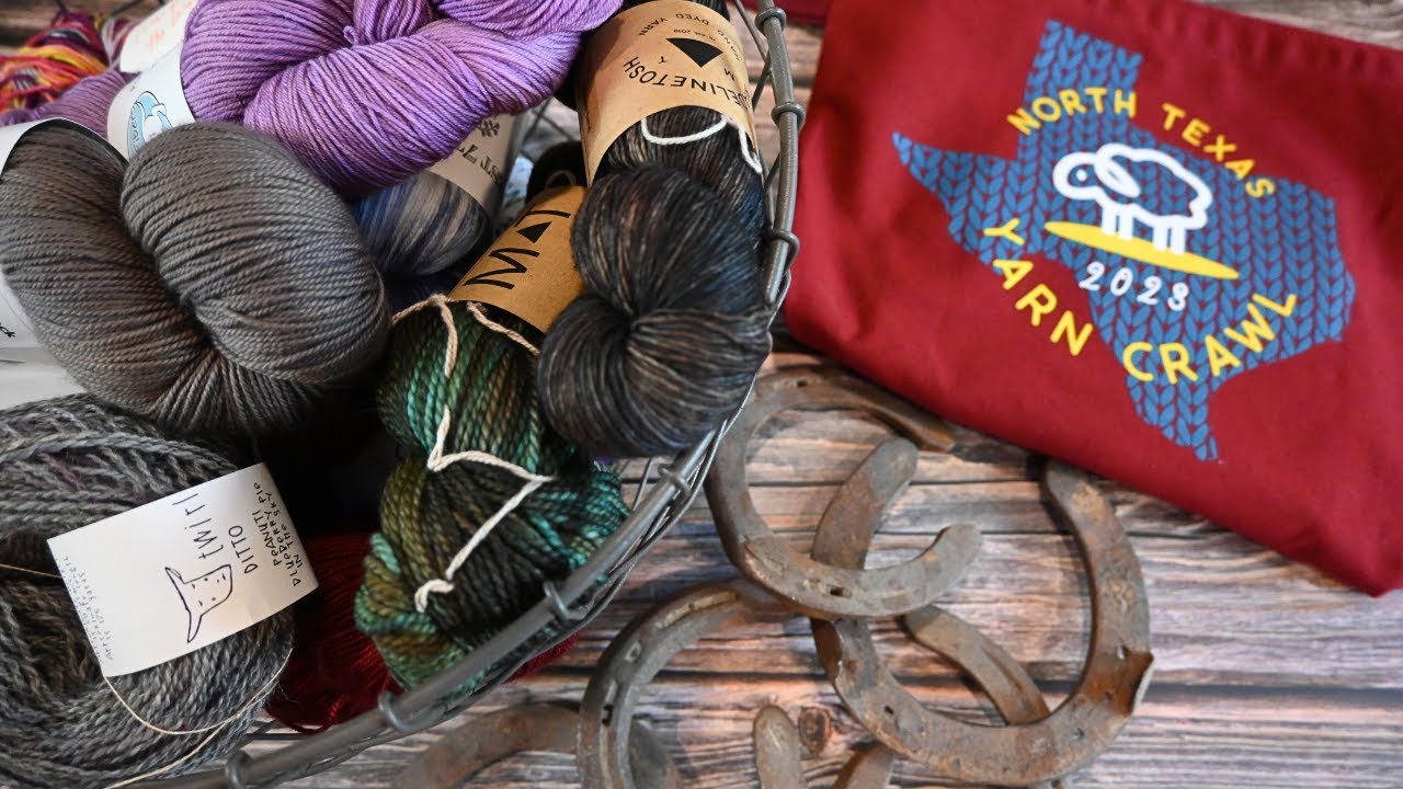 North Texas Yarn Crawl, YARN HAUL!