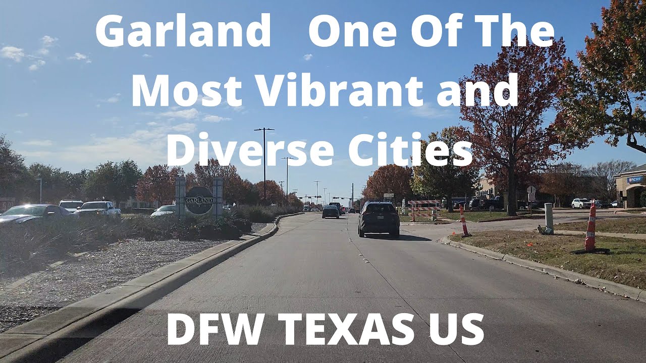 Garland, Texas in Motion: A Scenic Drive Through the City’s Heart DFW TX US Dec 2025