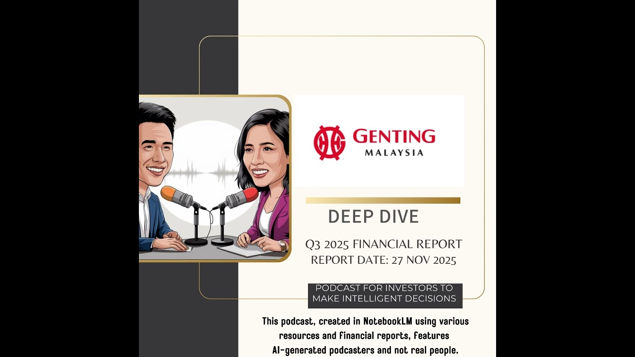 Genting Malaysia (GENM) Q3 2025: Revenue +22%, Profit –79% (Forex Shock & RM2.35 Takeover Battle)