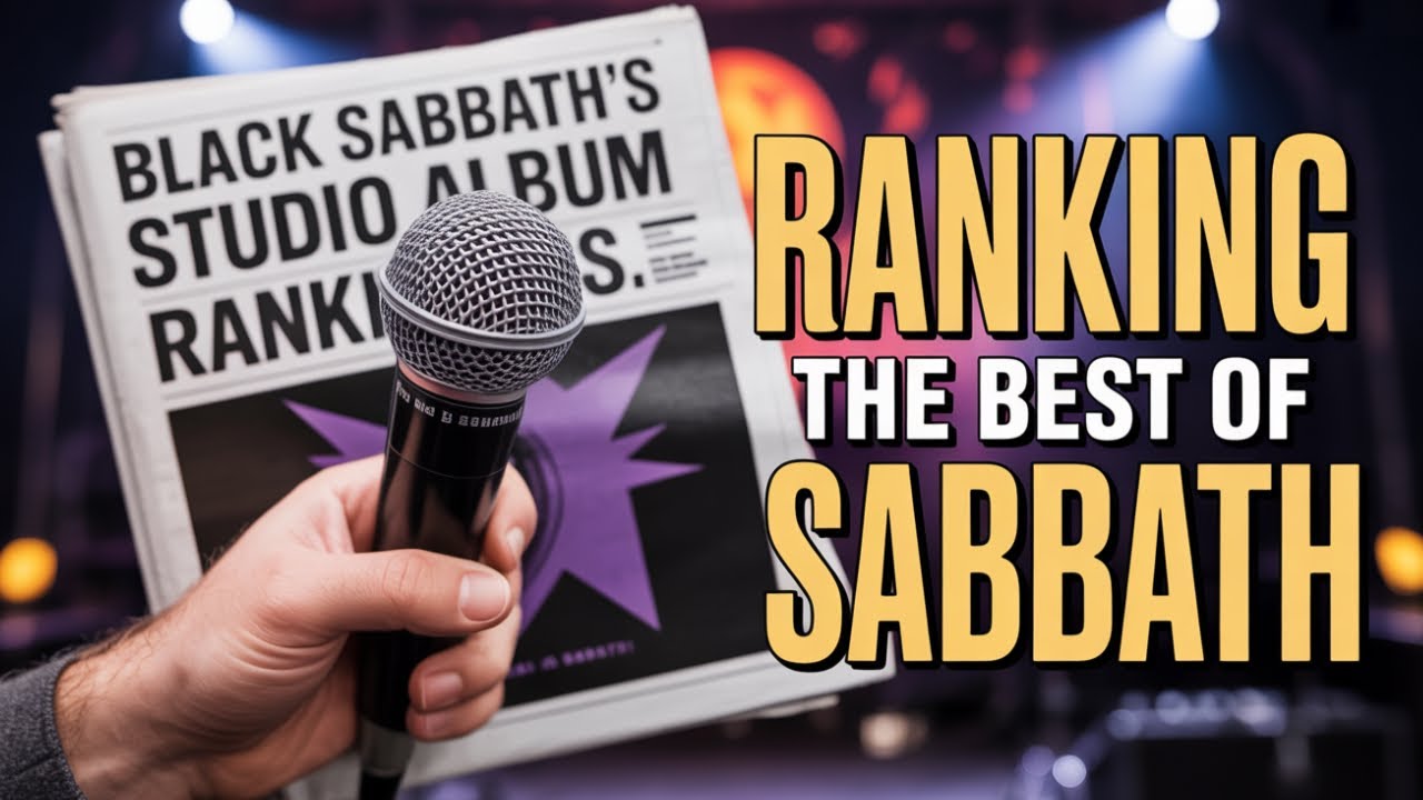Мой рейтинг 15 лучших студийных альбомов Black Sabbath!