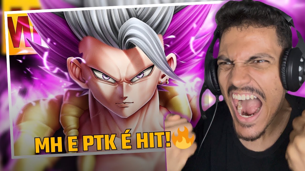 IH IH IH IH! DÃO REAGE: Tipo Gogeta 2: 🟣 ULTRAEGO ⚪️ - Ft. PTKZIN (Dragon Ball) Prod. Sidney Scaccio