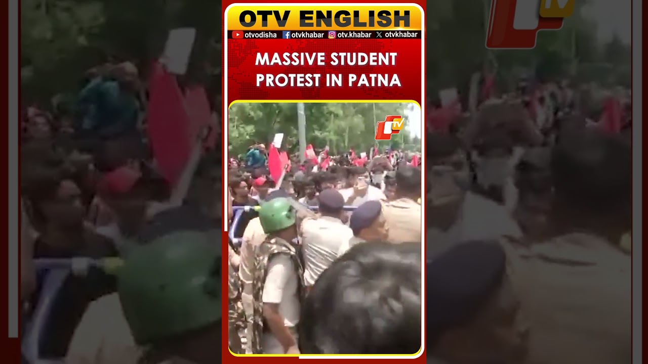 Massive Student Protest Erupts In Patna Over NEET-UG 2026 Paper Leak