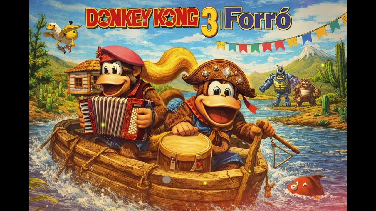 DONKEY KONG COUNTRY 3 (1996) — FORRÓ TRIBUTE