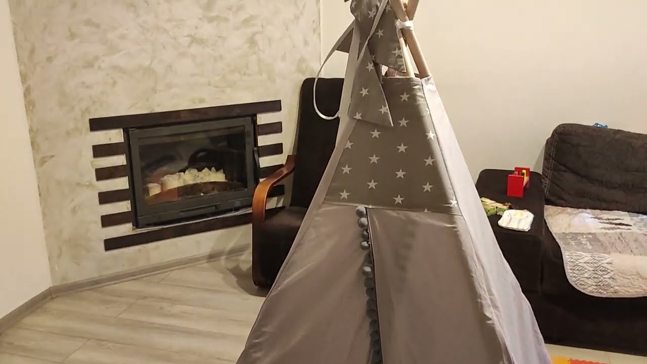 NAMIOT TIPI DLA DZIECI WIGWAM TEEPEE + PREZENT