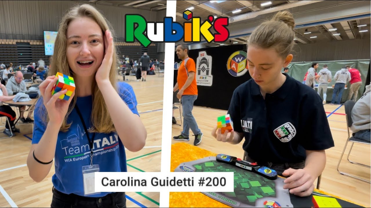 Ho gareggiato agli EUROPEI di CUBO DI RUBIK!