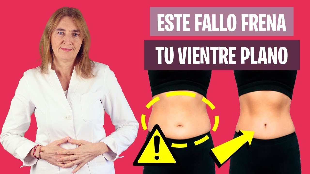 Tu BARRIGA NO BAJA por ESTE ERROR | Esto impide que baje tu abdomen | Nutrición y Dietética