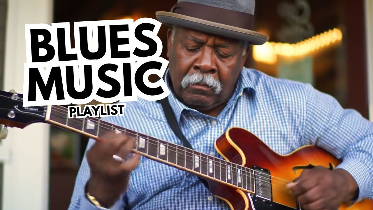 B.B. King Style, Jimi Hendrix, Eric Clapton | Deep Rock Blues Ballads & Soul For Love & Heartbreak