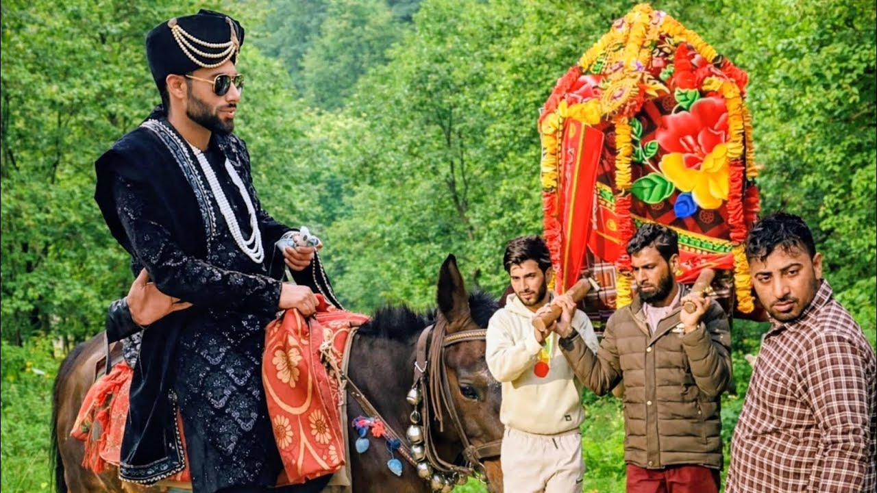 Gujjer Bakkarwal Desi Shadi | Dulha Dulhan Traditional Dance