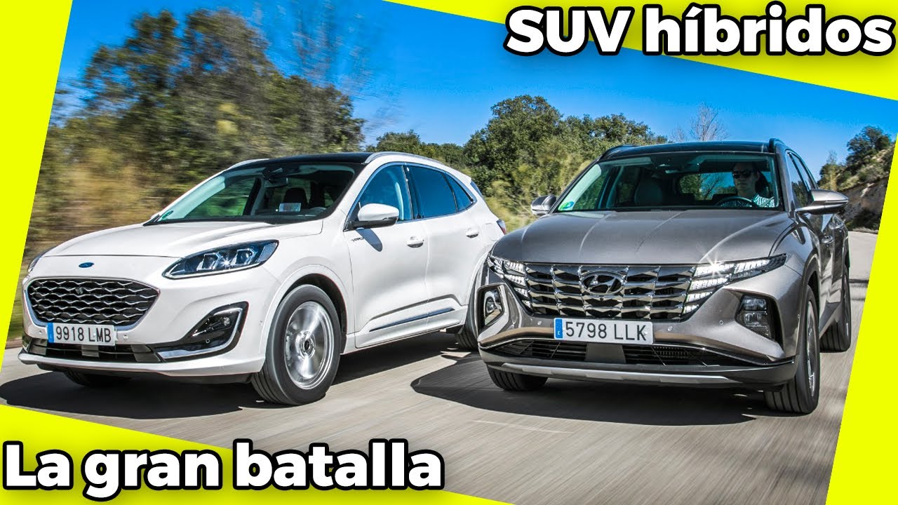 ¿Los mejores SUV híbridos? | Comparativa Hyundai Tucson Vs. Ford Kuga | Análisis y opinión