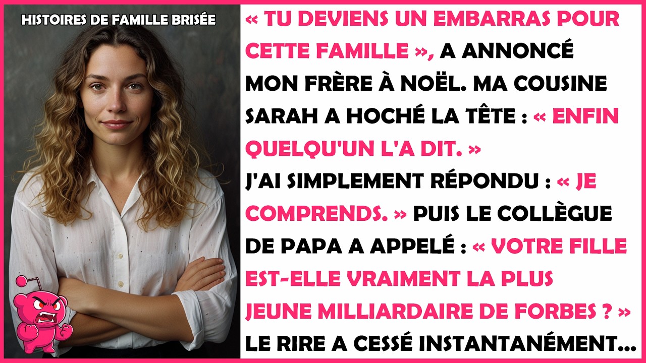 Mon frère m'a traitée d'embarras familial Jusqu'à ce que Forbes me nomme la plus jeune milliardaire