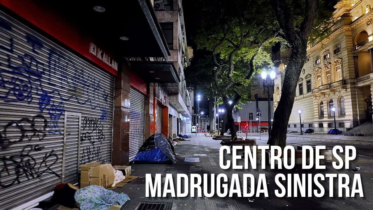 A MADRUGADA OBSCURA DO CENTRO DE SÃO PAULO